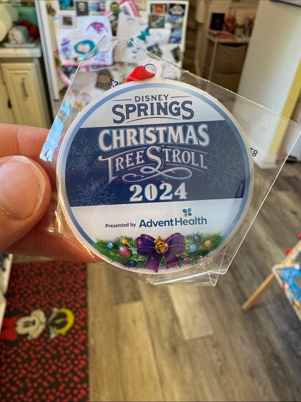 Disney Walt Disney World, Christmas tree stroll ornament 2024 NWT